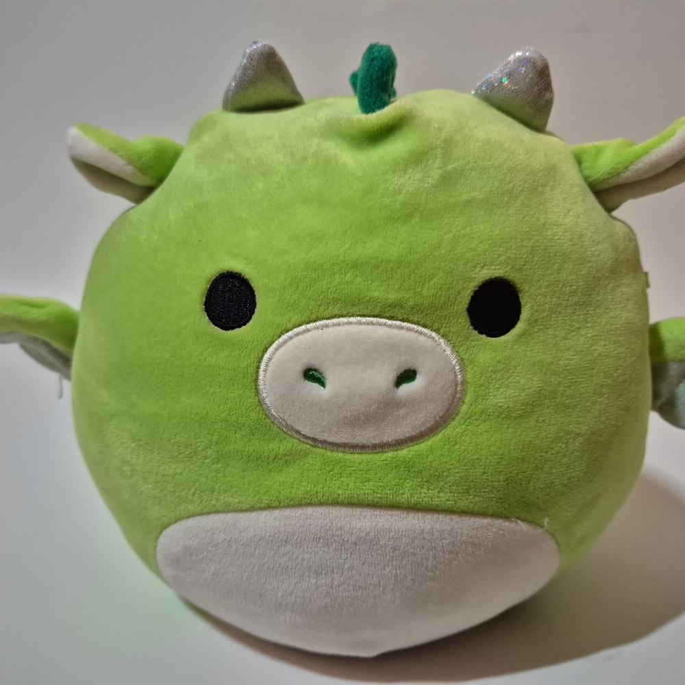 Squishmallows Green Dragon Plush And Blue-green Dragon